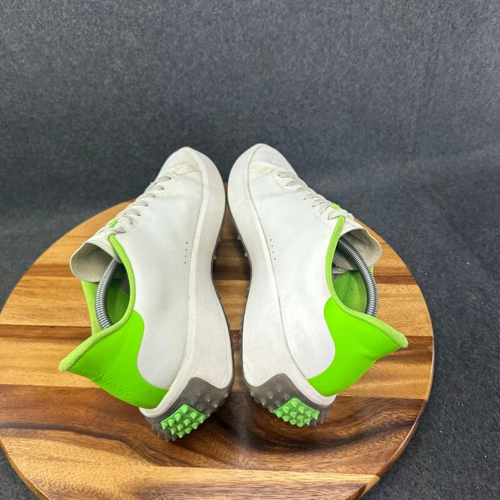 G/FORE G.112 Mens Golf Shoes White Neon Green GMF000084 Size 12